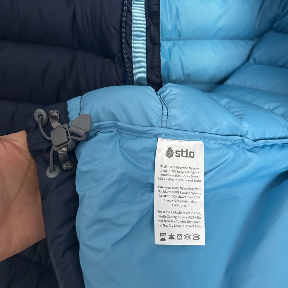 Stio Hometown Down Puffer Jacket Mens Small - Picture 7 of 7